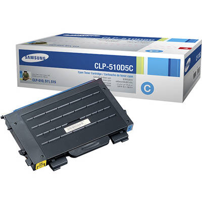 Toner Oryginalny Samsung CLP-510D5C 5K (CLP-510D5C) (Błękitny)